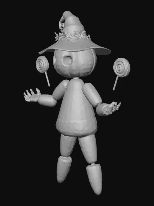 3D model for Candy Corn Conjuror