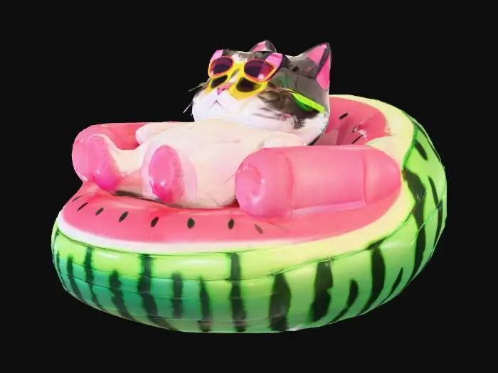 3D model for Poolside Paws