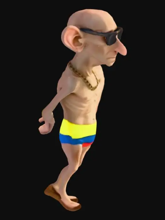 3D model for Beach Vibes