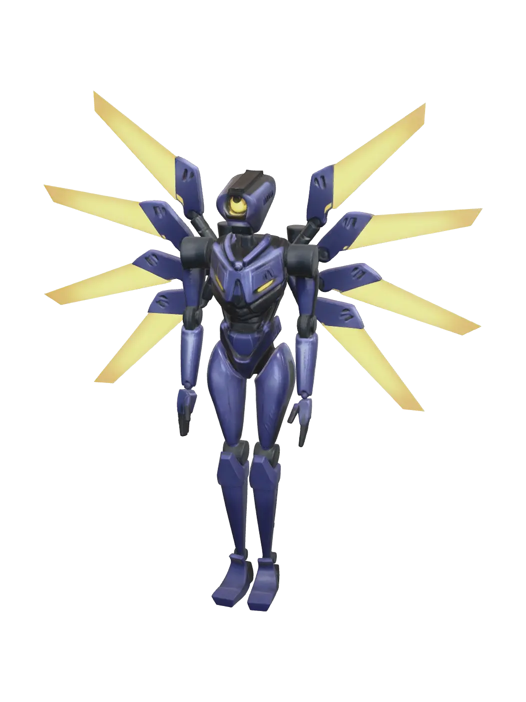 Stylized V1 Ultrakill - Fps 3D model, vytvořený pomocí AI