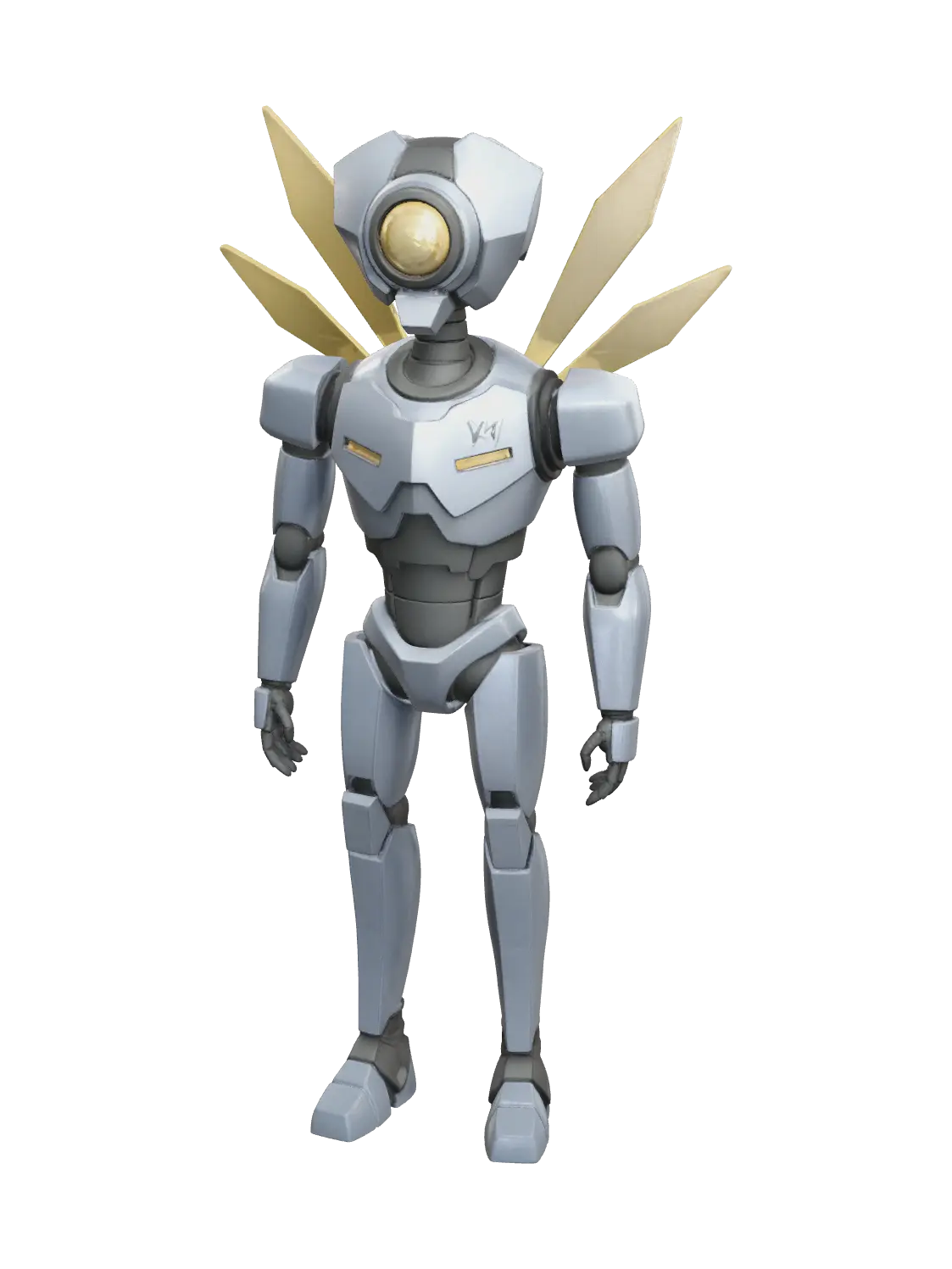V1 Ultrakill - Fps 3D model, vytvořený pomocí AI