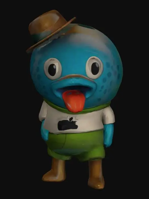 3D model for Fishbowl Fashionista