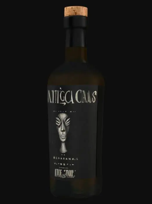 3D model for Mezcal De los Antiguos