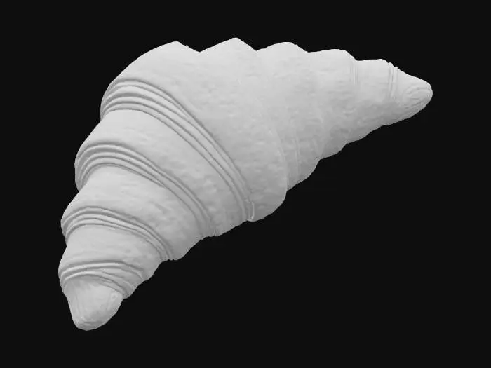 3D model for Croissant Delight