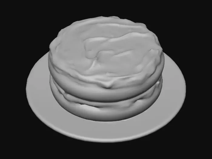 3D model for Sprinkled Cake