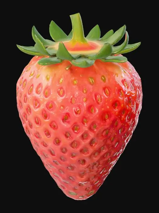 3D model for Strawberry Delight