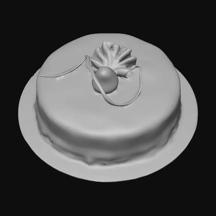 3D model for Chocolate Indulgence Cake