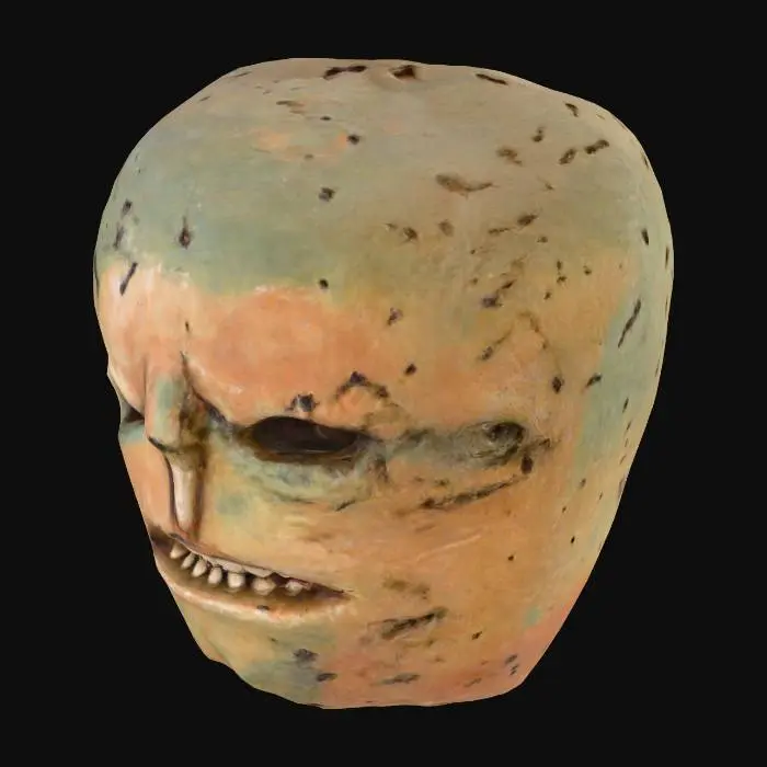 3D model for Halloween Turnip, #Halloween2025#