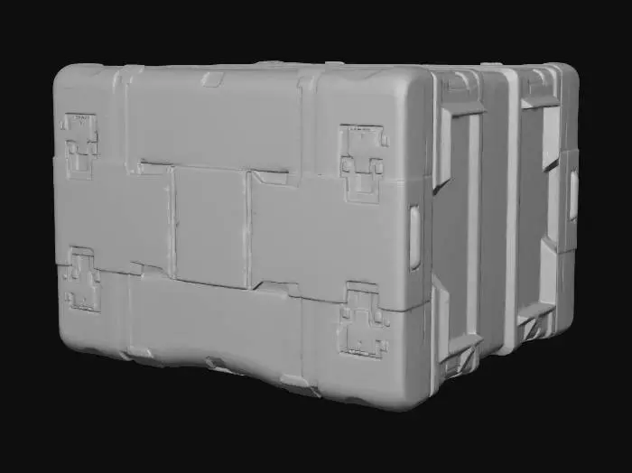 3D model for Futuristic Cargo Crate