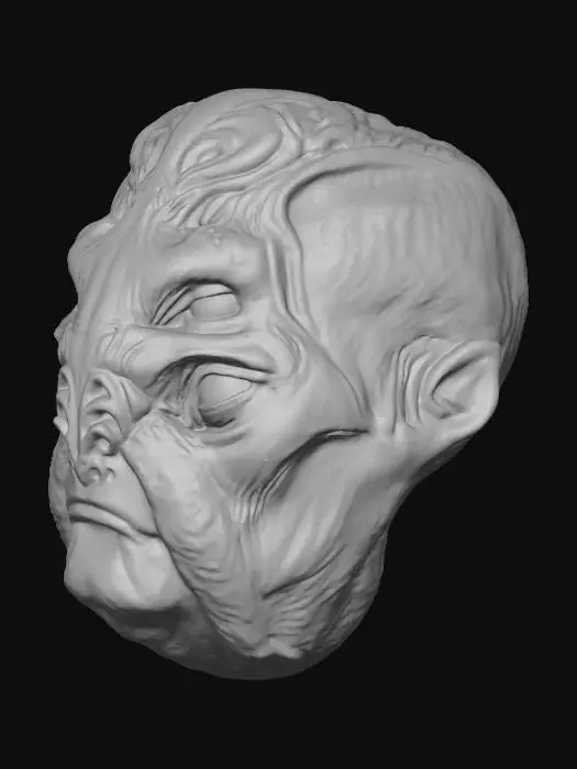3D model for Alien Creature