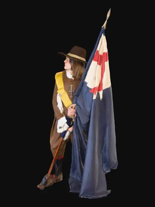 3D model for Flag Bearer