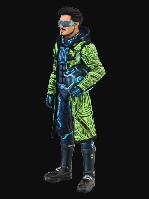 3D model for Cyber Voyager