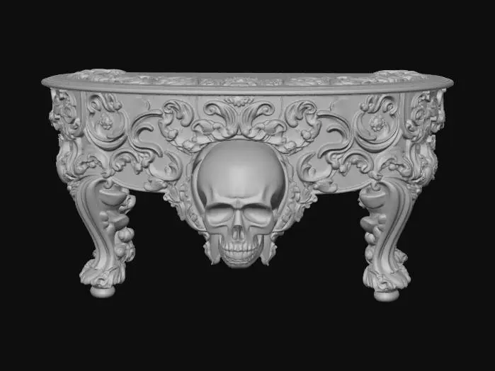 3D model for Gothic Elegance Table