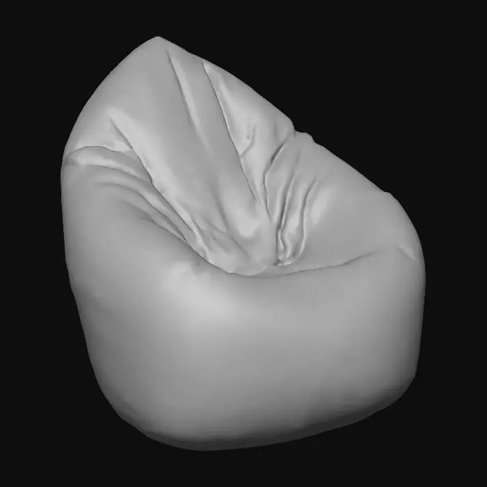 3D model for Red Comfort Chair
