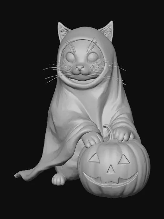 3D model for Ghostly Whiskers
