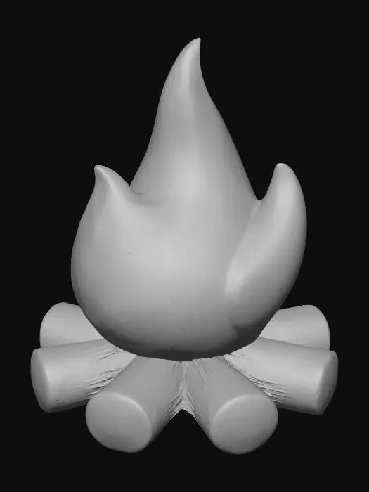 3D model for Campfire Blaze