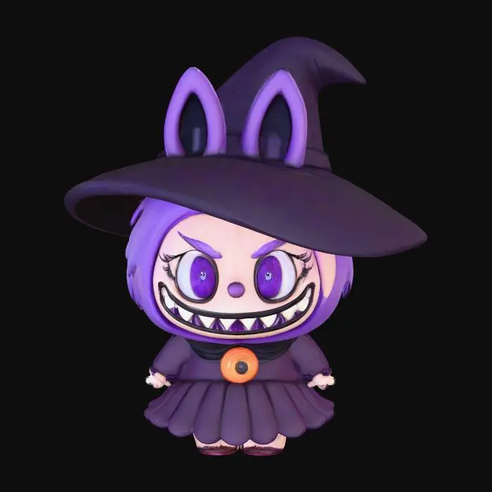 3D model for Witchy Mischief labubu