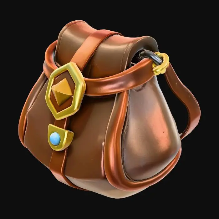 3D model for Chestnut Satchel