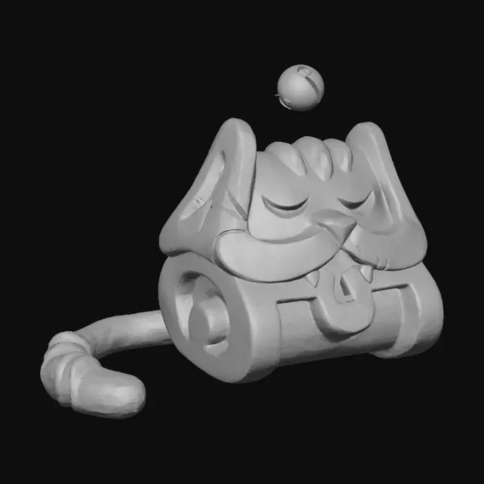 3D model for Cat Tank Dreams