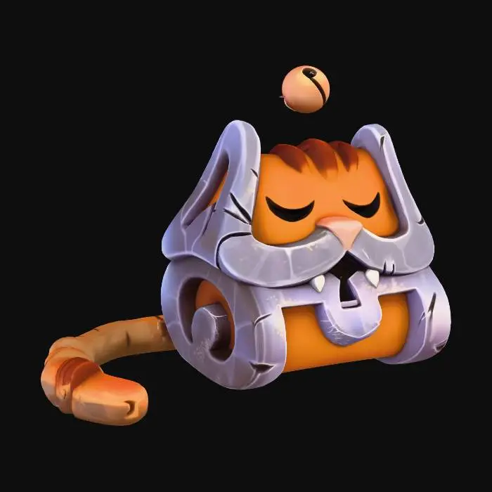 3D model for Cat Tank Dreams