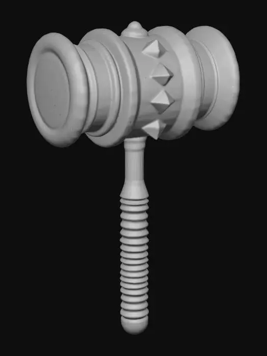 3D model for Ban Hammer (4)
