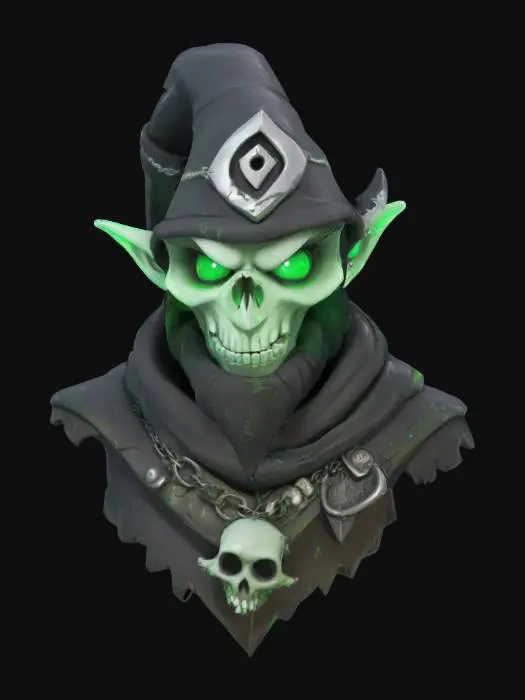 3D model for Sorcerer of Shadows
