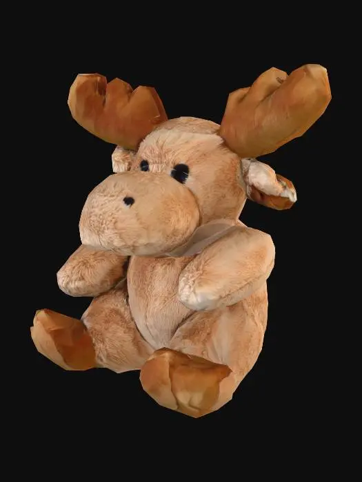 3D model for Cuddly Moose Toy