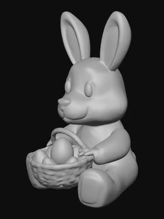 3D model for Easter Bunny Plush