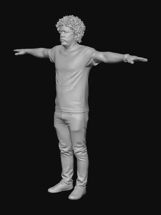 3D model for put him with out a background