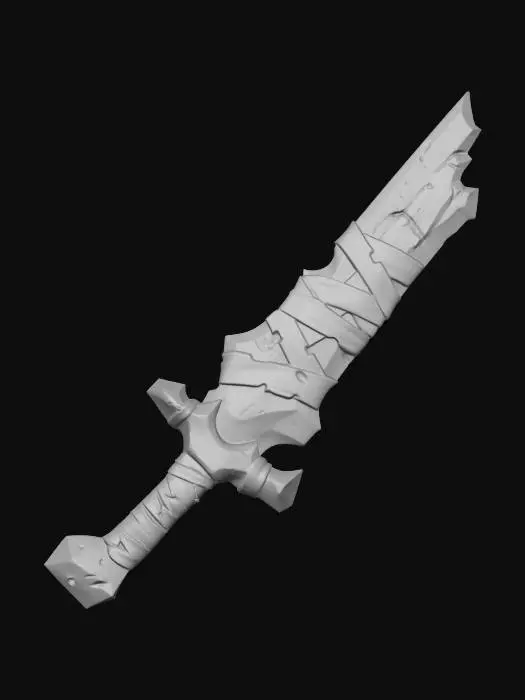 3D model for Broken Sword