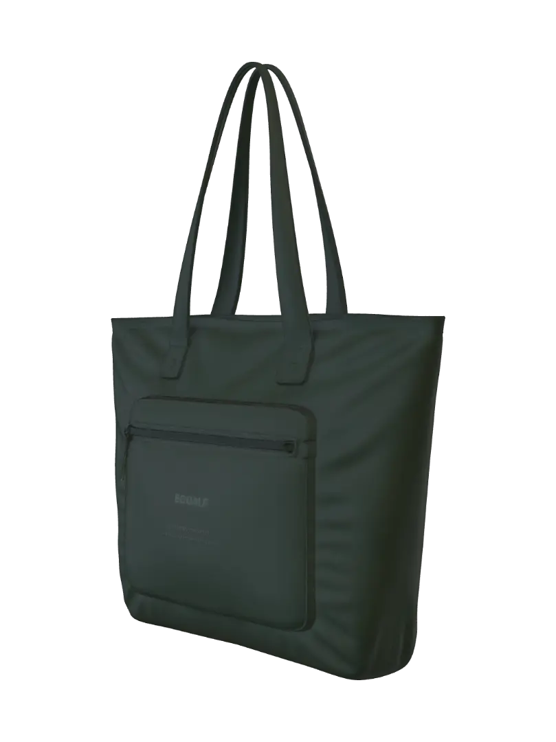 Dark Green Tote Bag 3D model, vytvořený pomocí AI