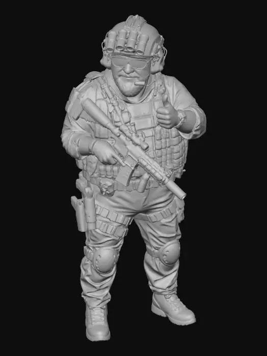 3D model for Operator Thumbs Up