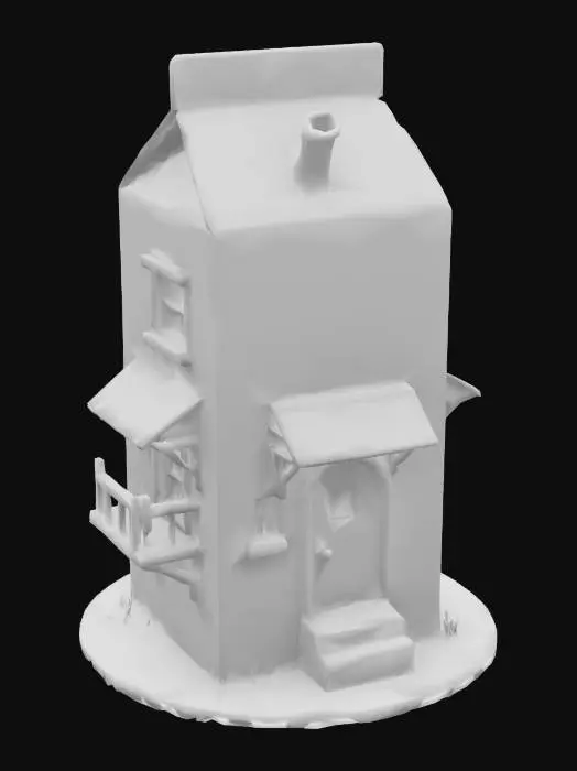3D model for Milk Carton Cottage