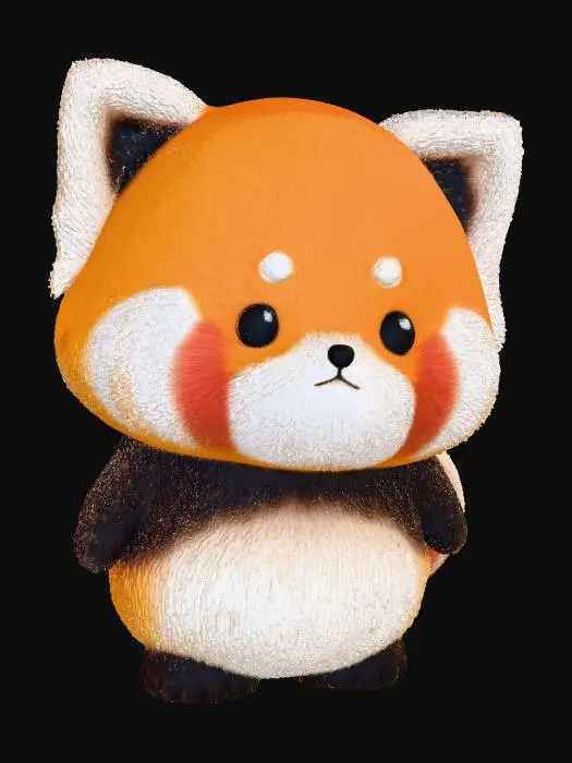 3D model for Whisker Fluff