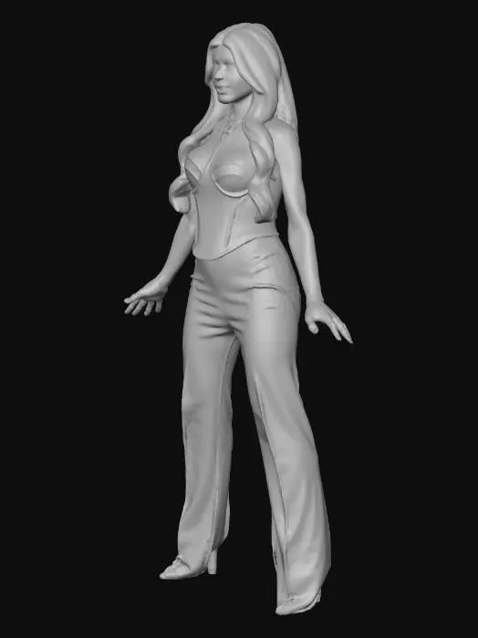 3D model for Head Elegance in Focus