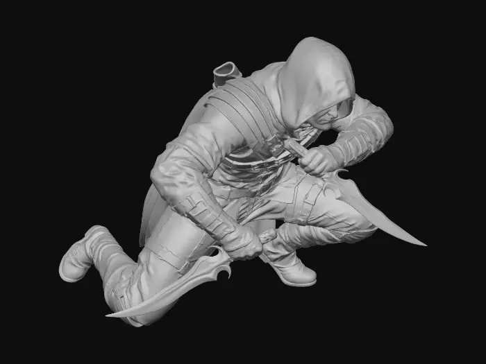 3D model for Stealthy Assassin