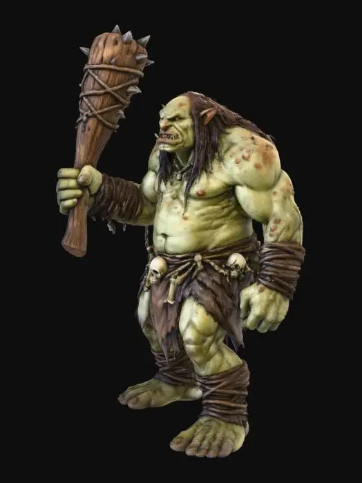 3D model for Troll Warrior