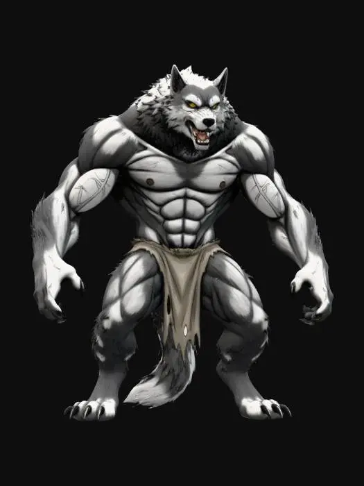3D model for Werewolf