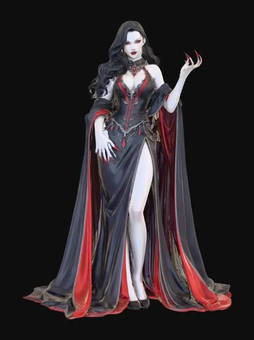 3D model for Vampire Enchantress