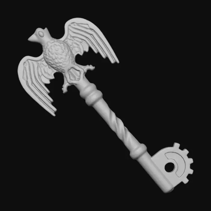 3D model for Crow Symbol Key