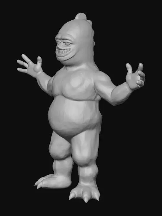 3D model for Bacon Monster