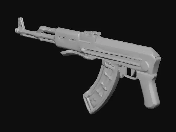 3D model for AK-47