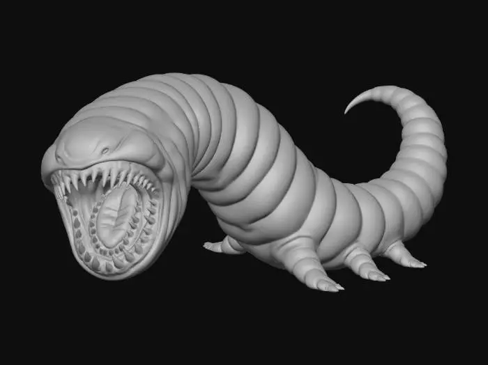 3D model for Sand Maw Beast