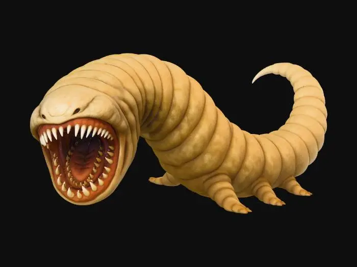 3D model for Sand Maw Beast