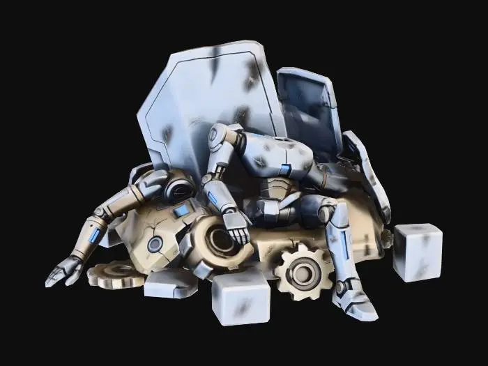 3D model for Wreckage of the Steel Sentinel