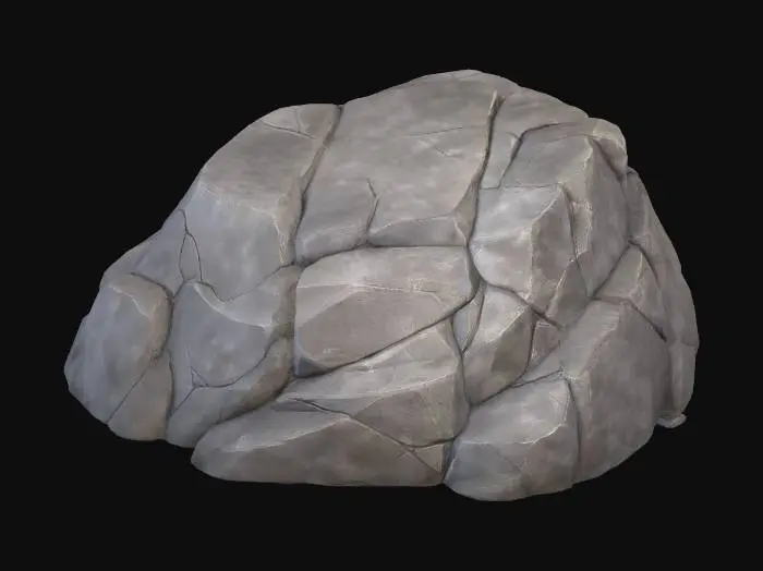 3D model for Grey Rock Pile
