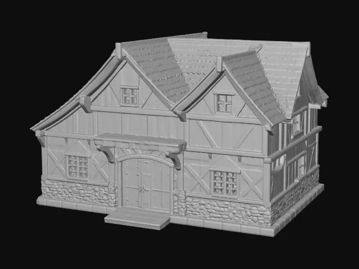 3D model for Crimson Timber Cottage