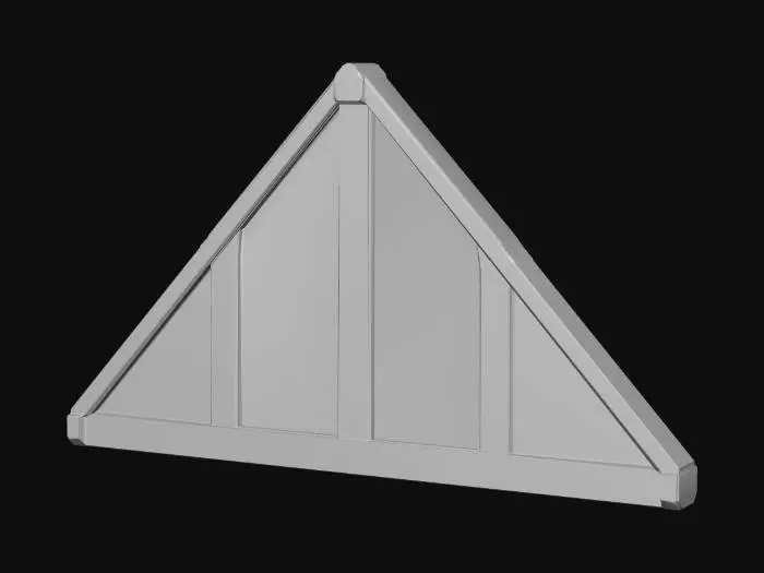 3D model for Timber-Framed Gable