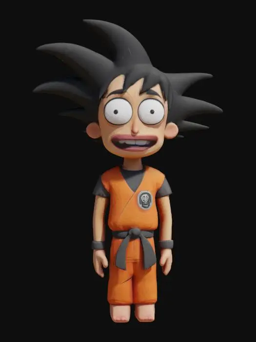3D model for Goku Sanchez