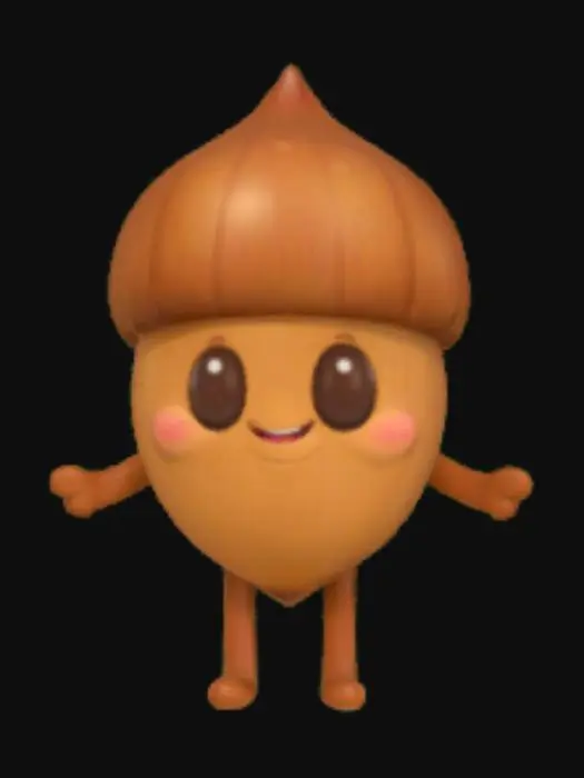 3D model for Acorn Buddy